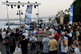 Бургас - БНР - 10-годишнина - отбелязване