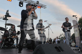 Бургас - БНР - 10-годишнина - отбелязване