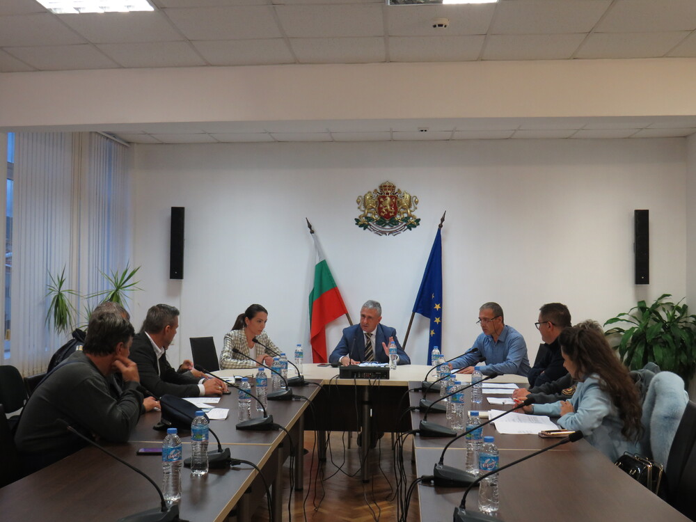 Работна среща за координация на действията на институциите при усложняване на обстановката в област Шумен 