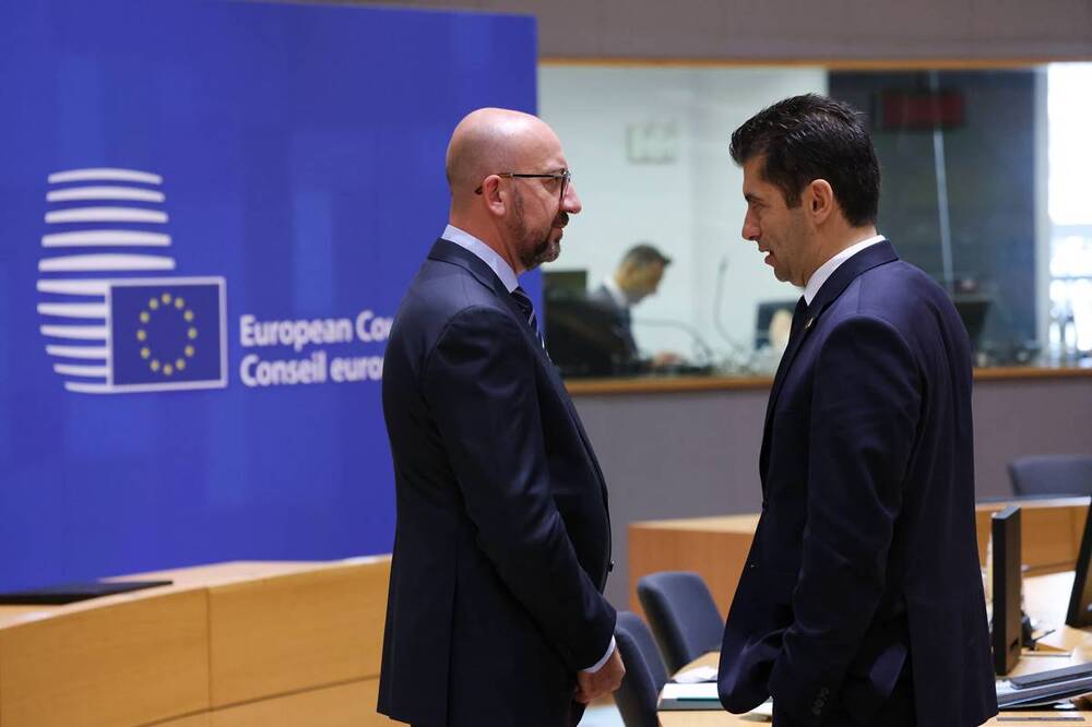 Белгия - Европейски съвет - Кирил Петков - заседание