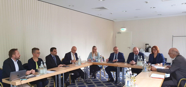 Германия - Христо Проданов - Яна Шимке - среща