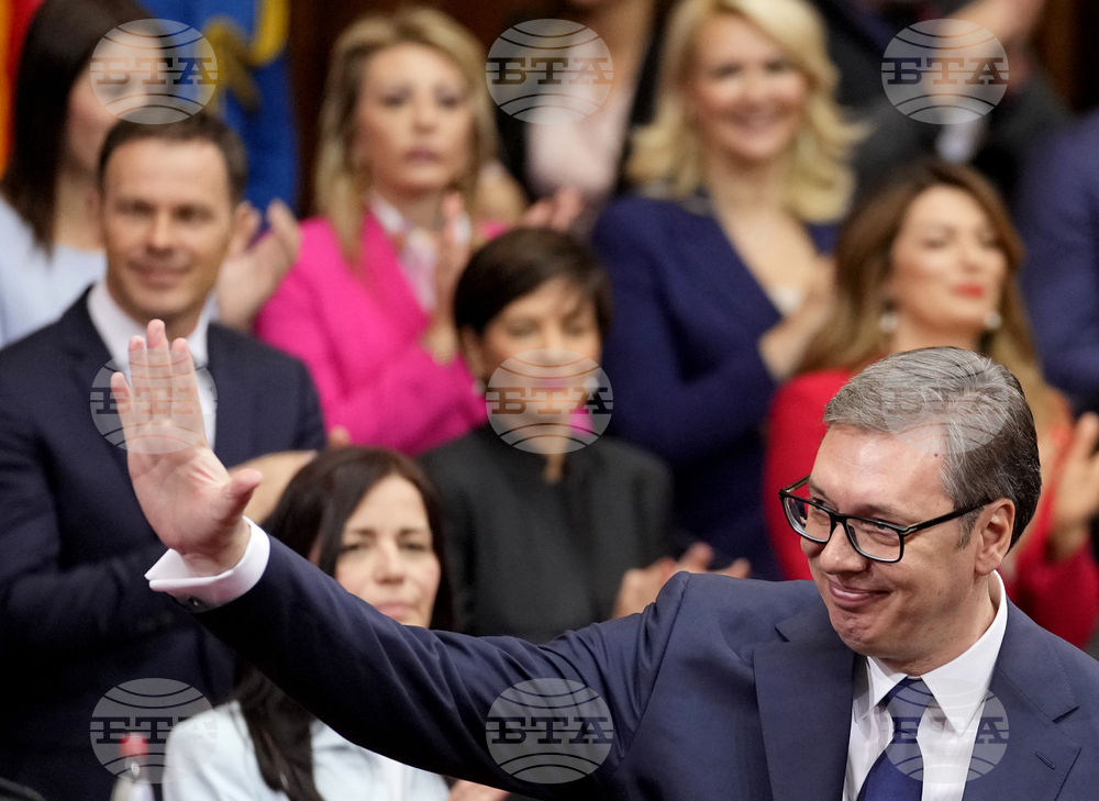 Президентът на Сърбия Александър Вучич положи клетва в парламента