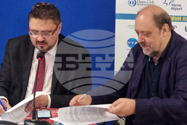 Варна - пресклуб на БТА - договор - партньорство - подписване