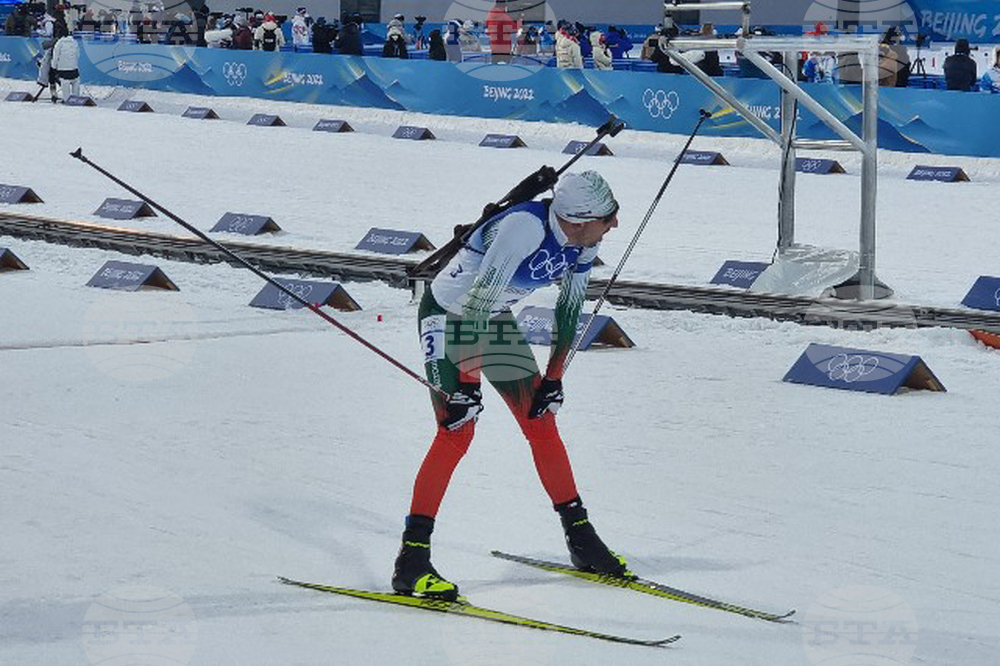 Владимир Илиев завърши на 25-о място 
в преследването на 12.5 км в биатлона, 
французин спечели титлата
