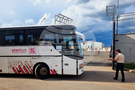 Елхово - буферен център - украинци - настаняване