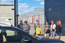 Елхово - буферен център - украинци - настаняване