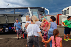 Елхово - буферен център - украинци - настаняване