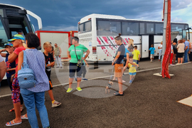 Елхово - буферен център - украинци - настаняване