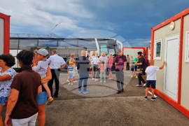 Елхово - буферен център - украинци - настаняване