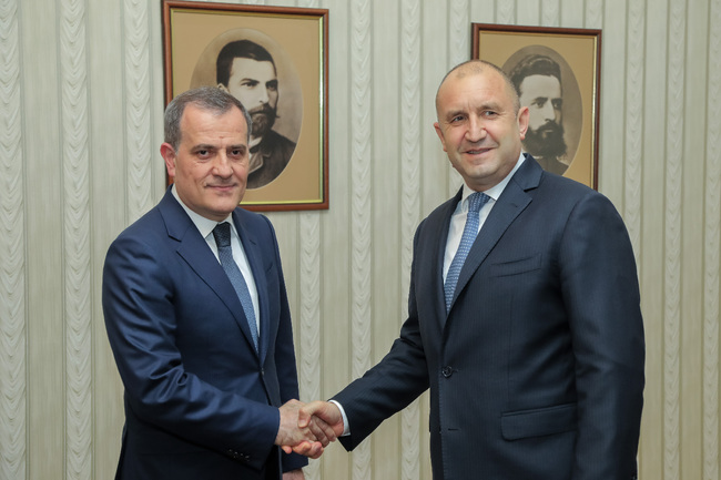 Румен Радев - Джейхун Байрамов - среща