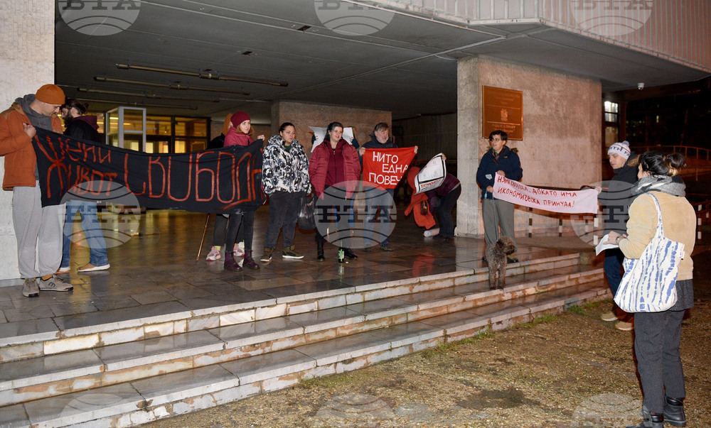 Варна - протест - Международен ден за елиминиране на насилието над жени
