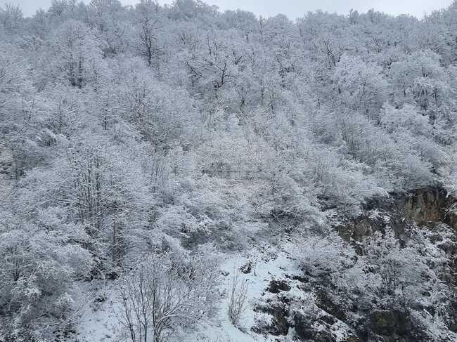 Snow Cover and Sub Zero Temperatures in Higher Parts of North Macedonia