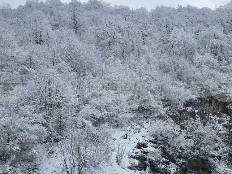 Snow Cover and Sub Zero Temperatures in Higher Parts of North Macedonia