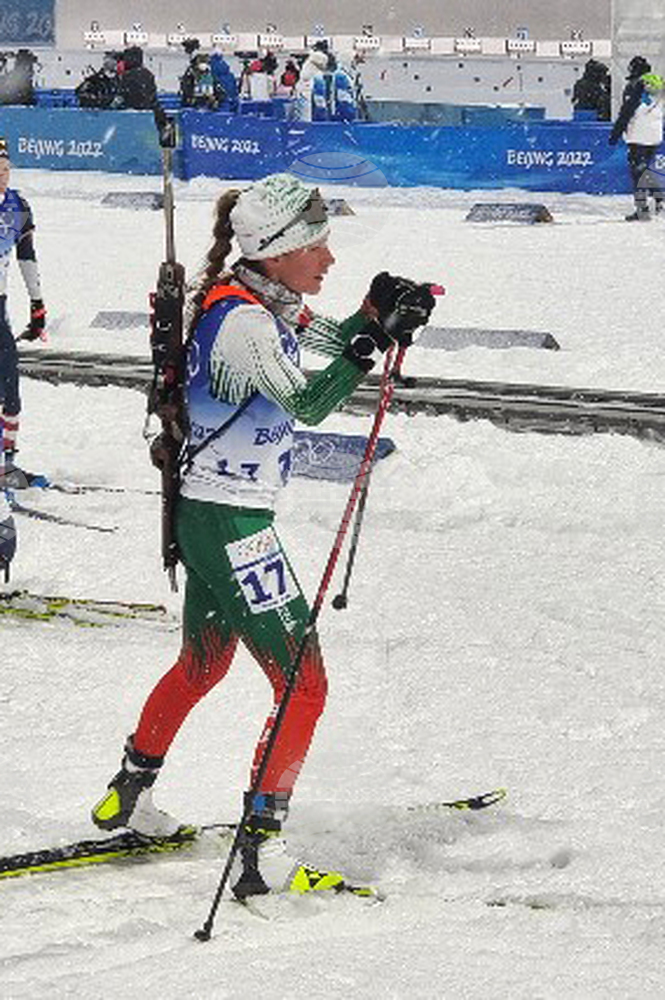 Милена Тодорова е
трета резерва за масовия
старт по биатлон в Пекин
