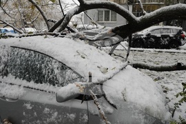 Русе - зимна обстановка