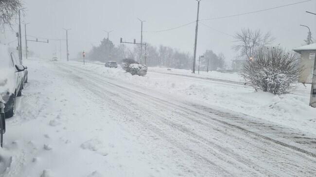 Добрич - обстановка - зима