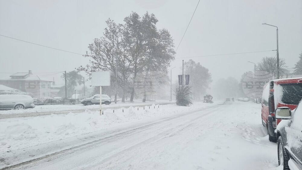 Добрич - обстановка - зима