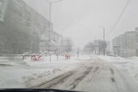 Добрич - обстановка - зима