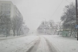 Добрич - обстановка - зима