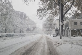 Добрич - обстановка - зима