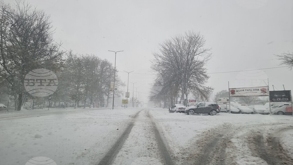 Добрич - обстановка - зима