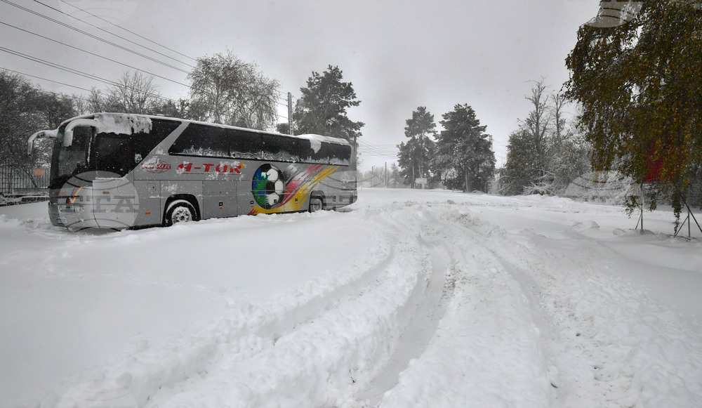Исперих - зима - обстановка