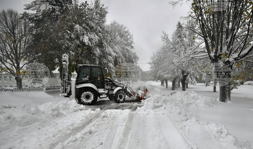 Исперих - зима - обстановка