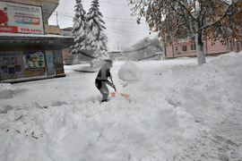 Исперих - зима - обстановка