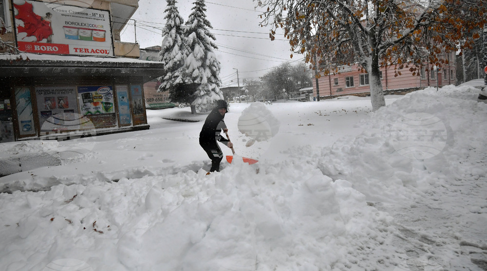 Исперих - зима - обстановка