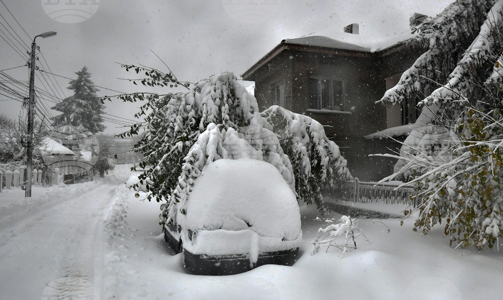 Исперих - зима - обстановка