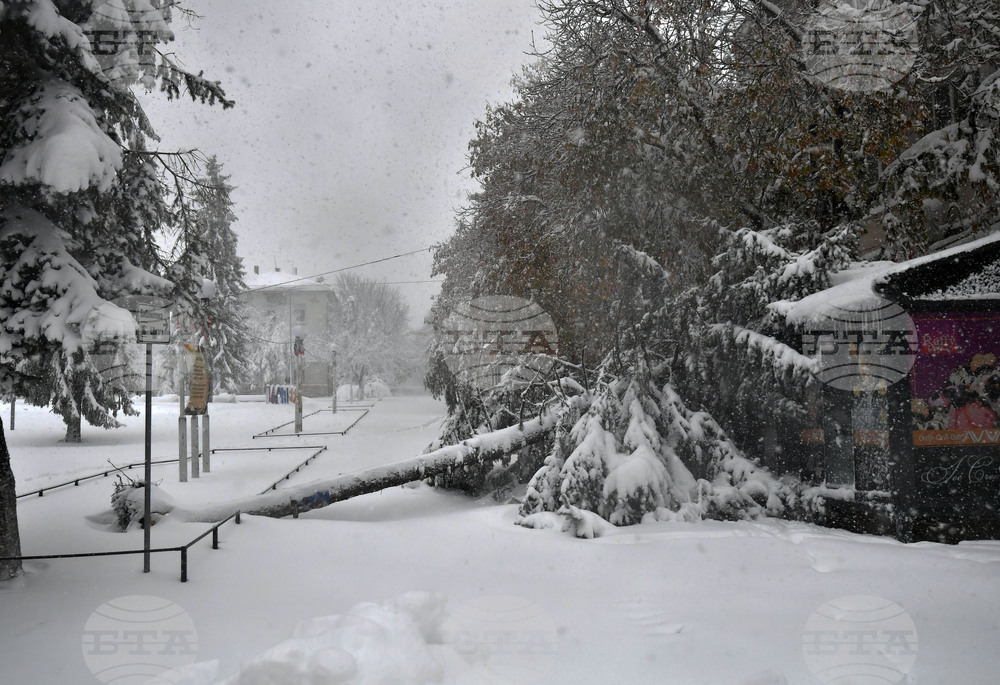 Исперих - зима - обстановка