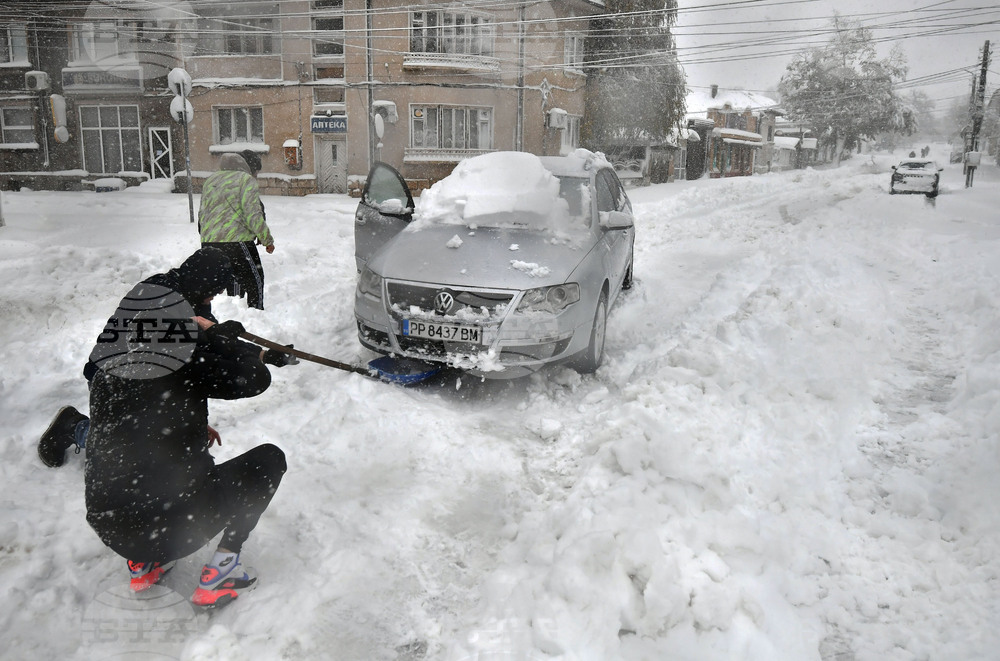 Исперих - зима - обстановка