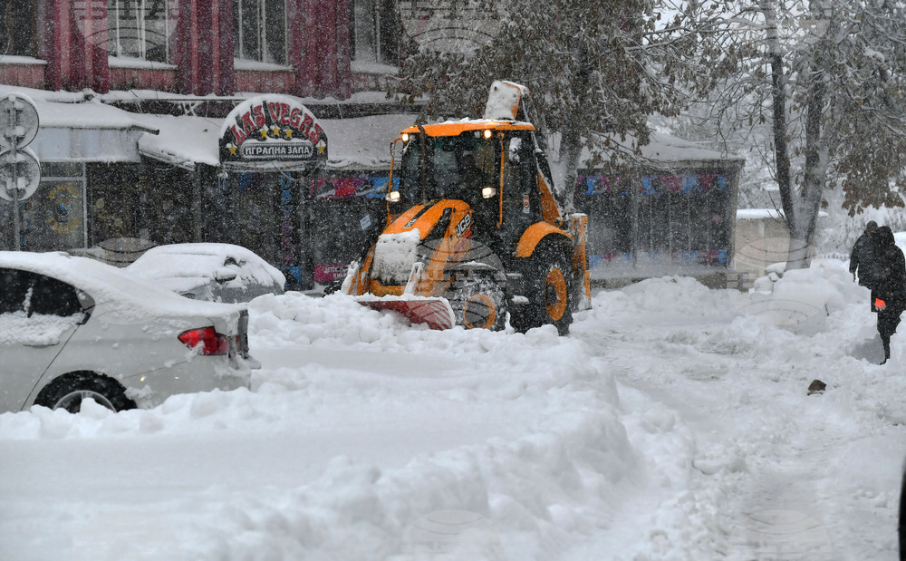 Исперих - зима - обстановка