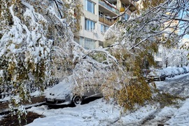 Столица- зимна обстановка