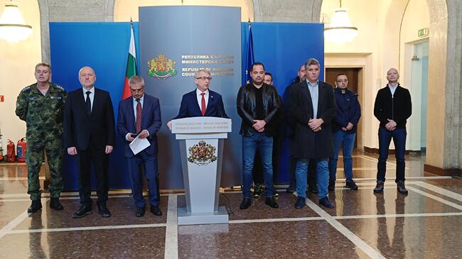 Премиерът акад. Денков: Всички институции са мобилизирани във връзка със зимната обстановка в страната