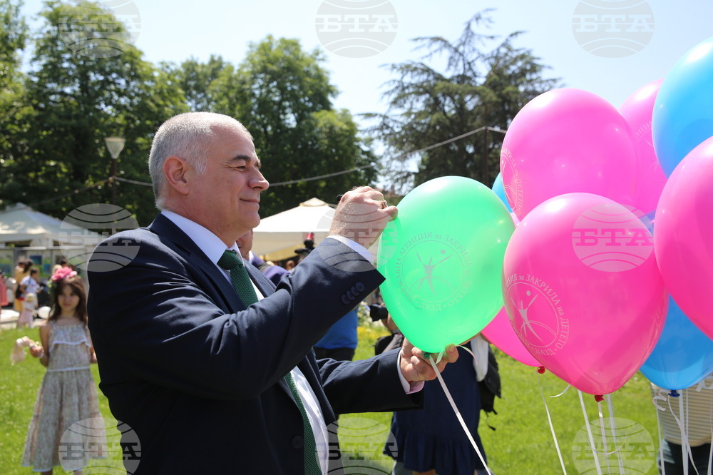 Георги Гьоков - Елеонора Лилова - балони