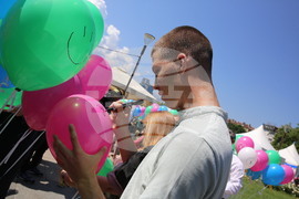 Георги Гьоков - Елеонора Лилова - балони