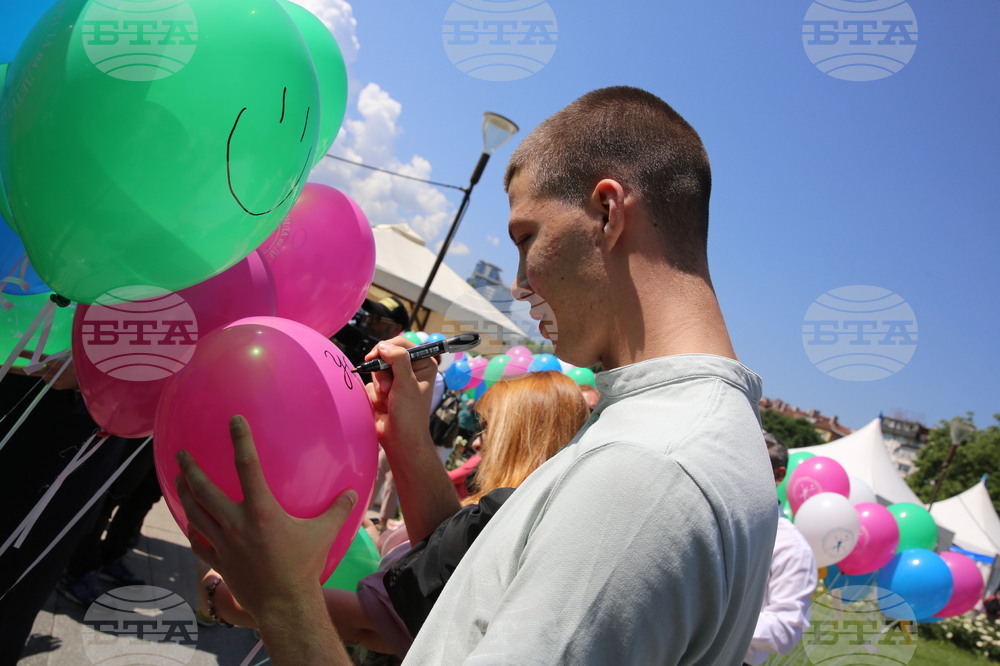 Георги Гьоков - Елеонора Лилова - балони