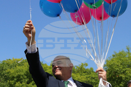 Георги Гьоков - Елеонора Лилова - балони