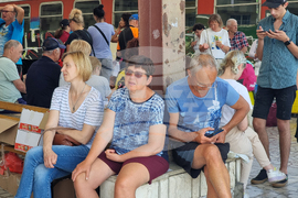 Варна - украински бежанци - жп гара