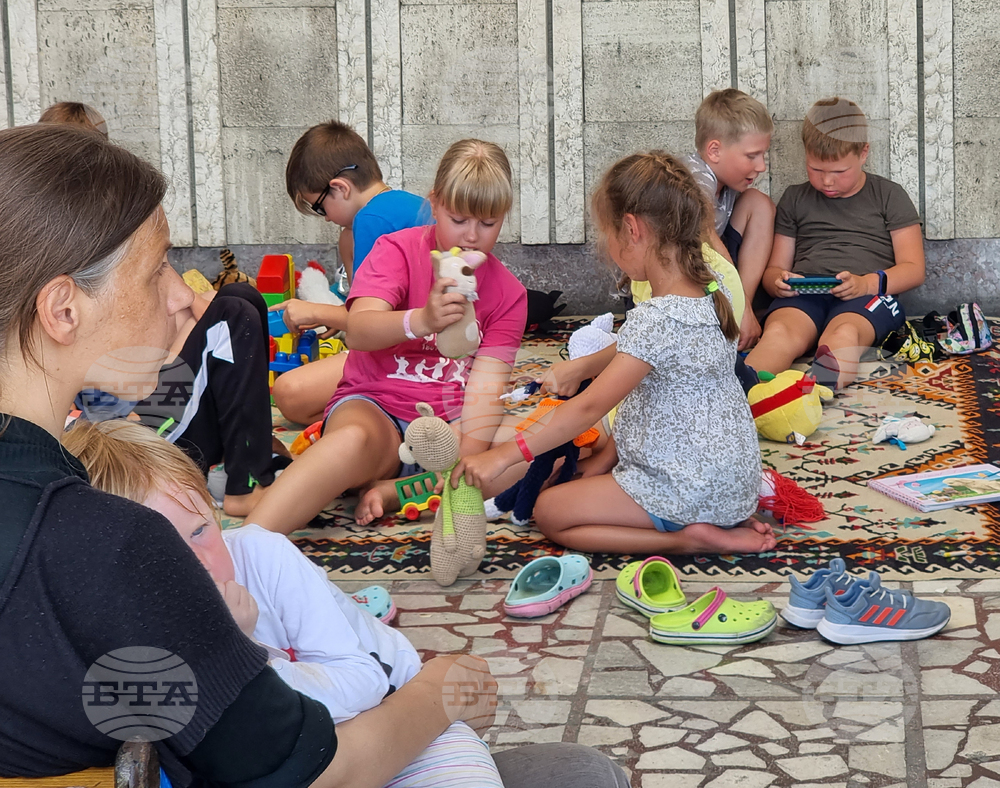 Варна - украински бежанци - жп гара