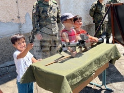 Ден на отворени врати във военно формирование 52740 за Празника на детето