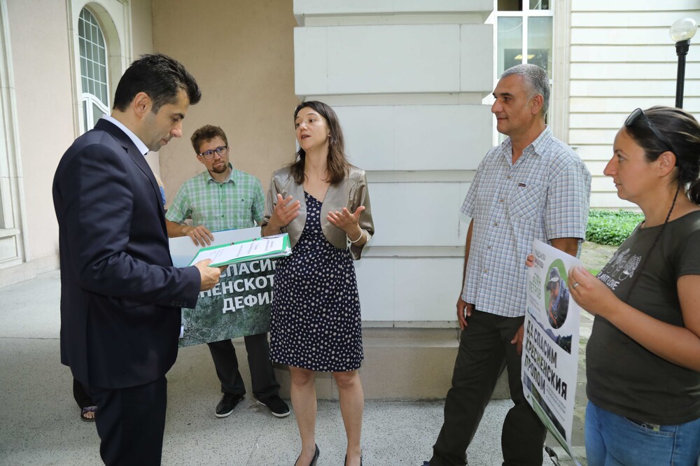 Министър-председателят Кирил Петков се срещна с представители на гражданската инициатива „Да спасим Кресненския пролом – в памет на Боян Петров”