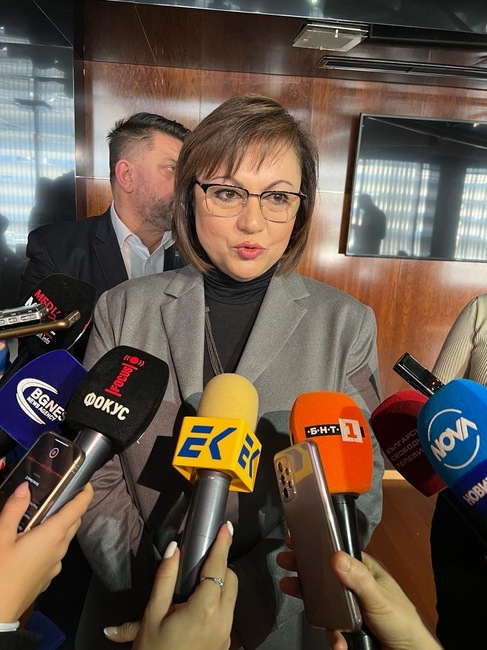 Нинова: Създаваме общ ляво-център-патриотичен фронт 