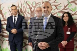 Бургас - Румен Радев - Българската Коледа - инициатива