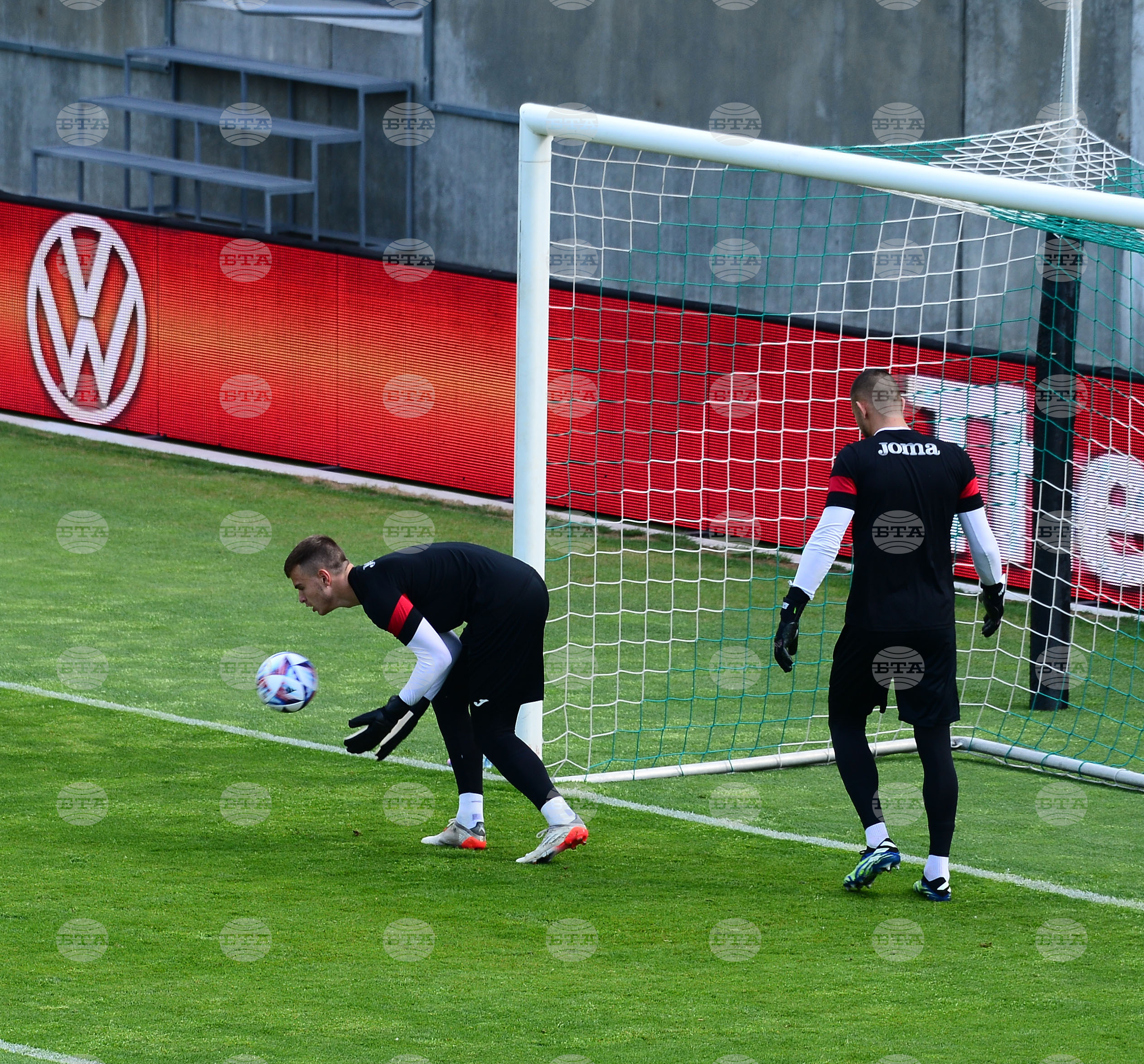 Разград - футбол - национален отбор - тренировка