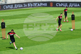 Разград - футбол - национален отбор - тренировка