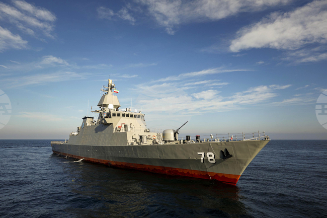 Израел твърди, че е унищожил ирански военни кораби в Каспийско море