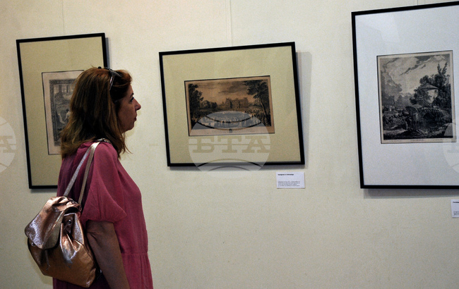 Бургас - старинни гравюри - изложба