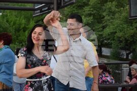 Благоевград - флашмоб - танци